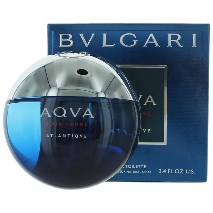 Aqva Atlantiqve by Bvlgari, 3.4 oz EDT Spray for Men (Aqua Atlantique)