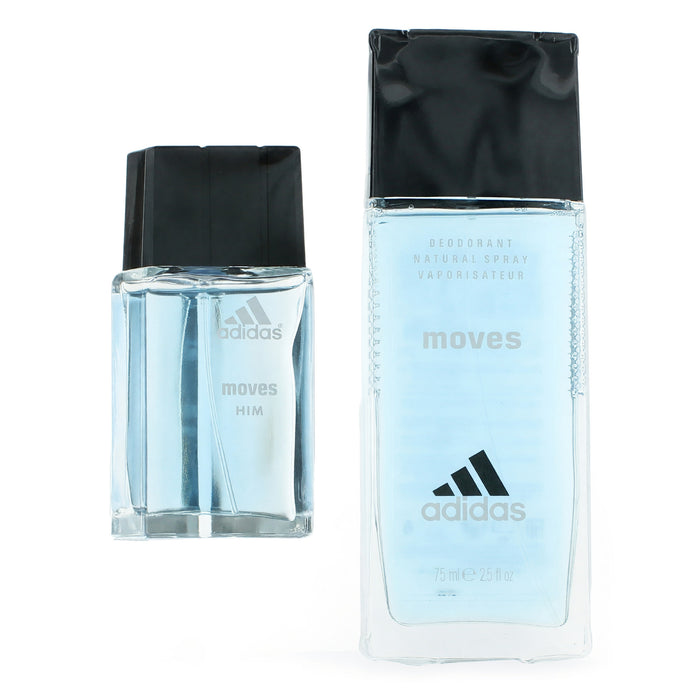 Adidas Moves by Adidas, 2-Piece Gift Set for Men