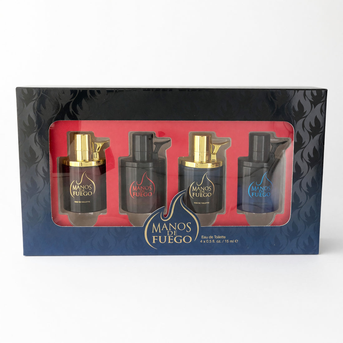 Manos De Fuego by Manos De Fuego, 4 Piece Coffret for Men