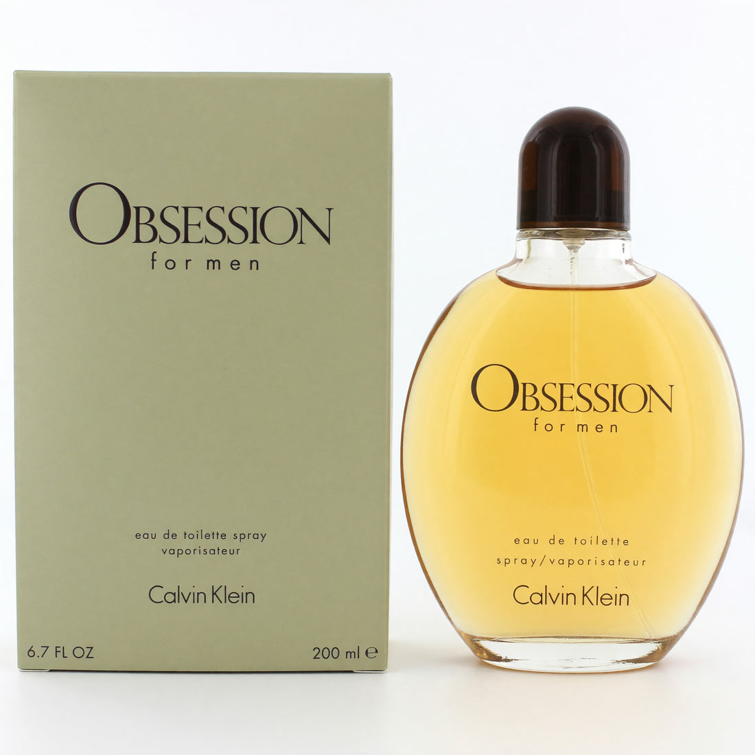 Obsession by Calvin Klein, 6.7 oz EDT Spray for Men