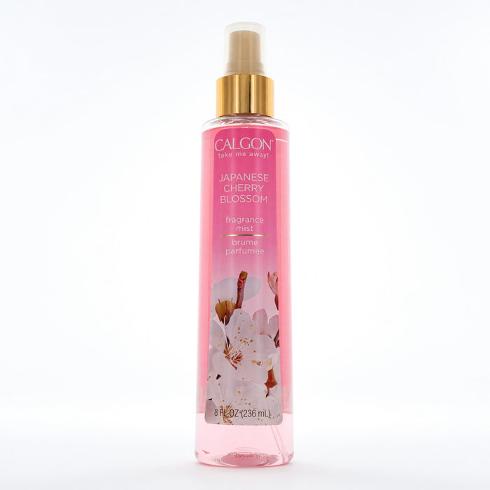 Calgon Japanese Cherry Blossom by Coty, 8 oz Body Mist for Women