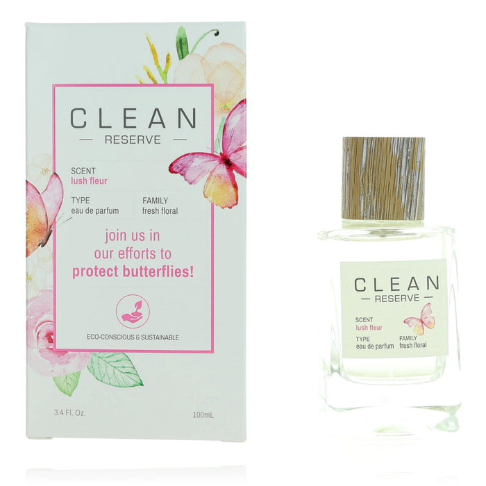 Clean Reserve Lush Fleur, 3.4 oz EDP Spray for Women