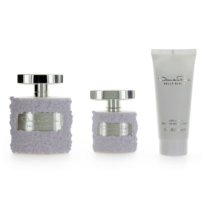 Bella Blanca by Oscar De La Renta, 3 Piece Gift Set for Women