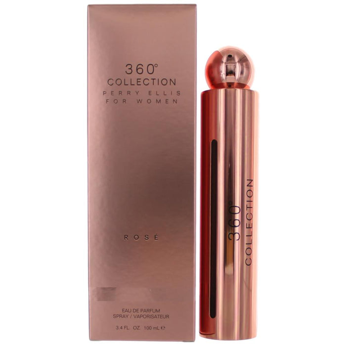 Perry Ellis 360 Collection Rose by Perry Ellis, 3.4oz EDP Spray women