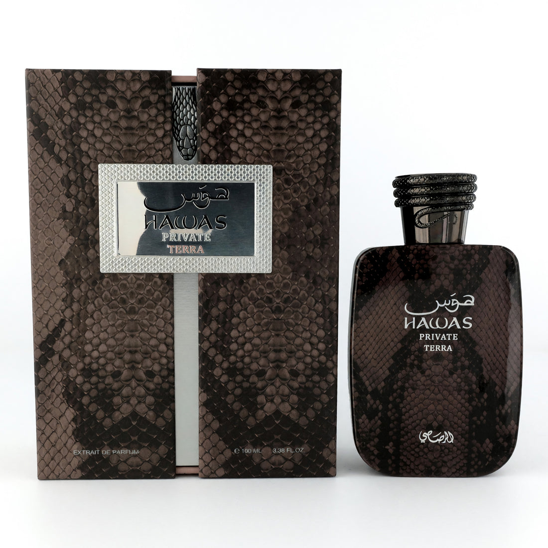 Hawas Private Terra by Rasasi, 3.3oz Extrait De Parfum Spray for Unisex